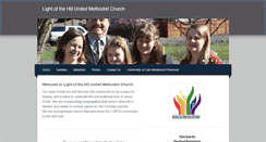 Desktop Screenshot of lightofthehillumc.org